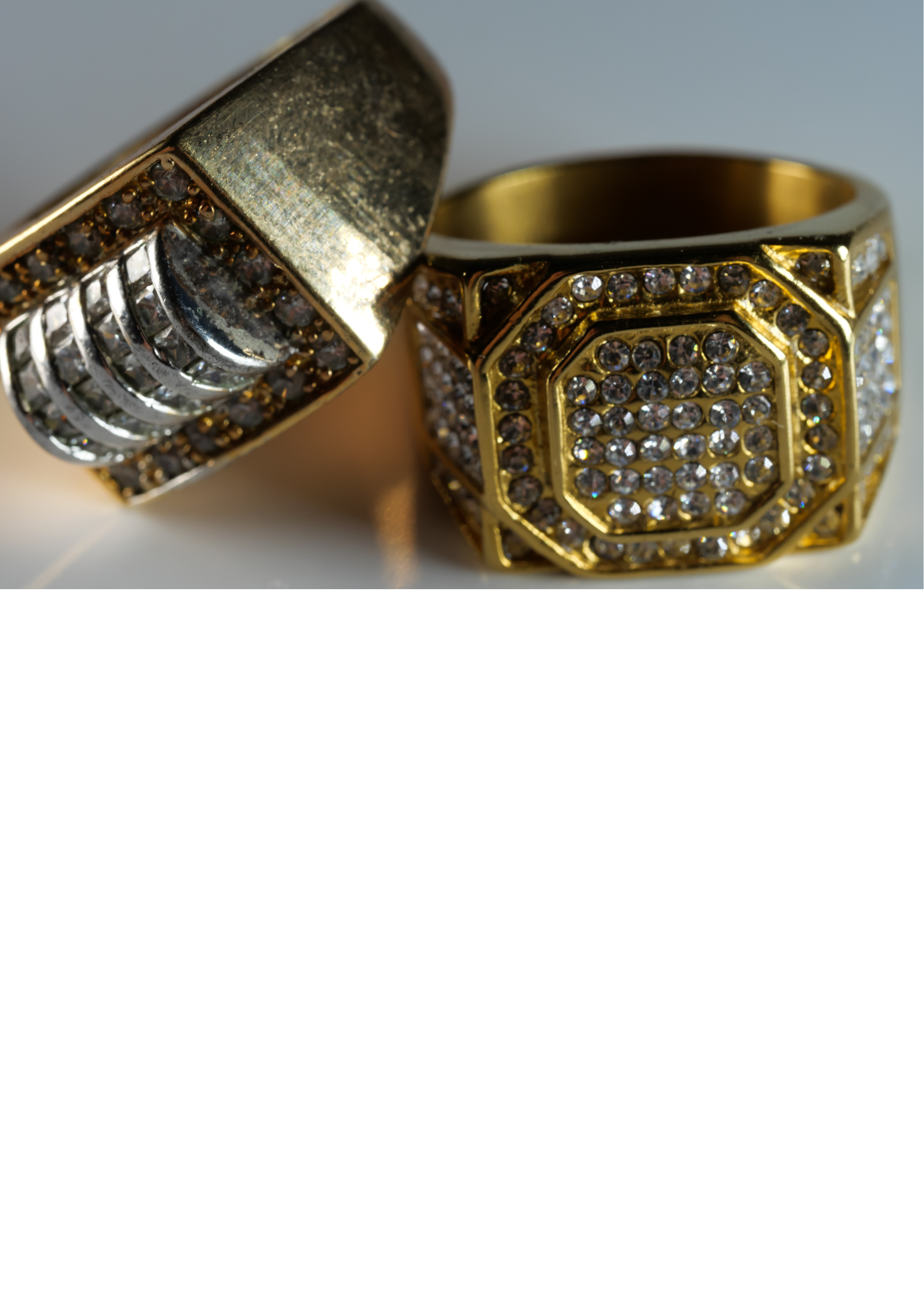 Buy Silver-Toned & Gold Toned Rings for Men by Fashion Frill