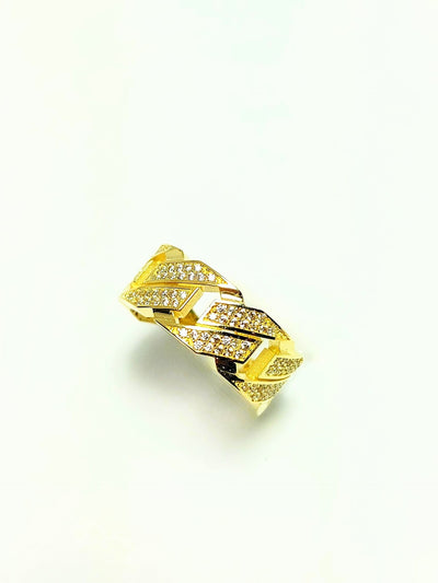 10k Gold Cuban Ring