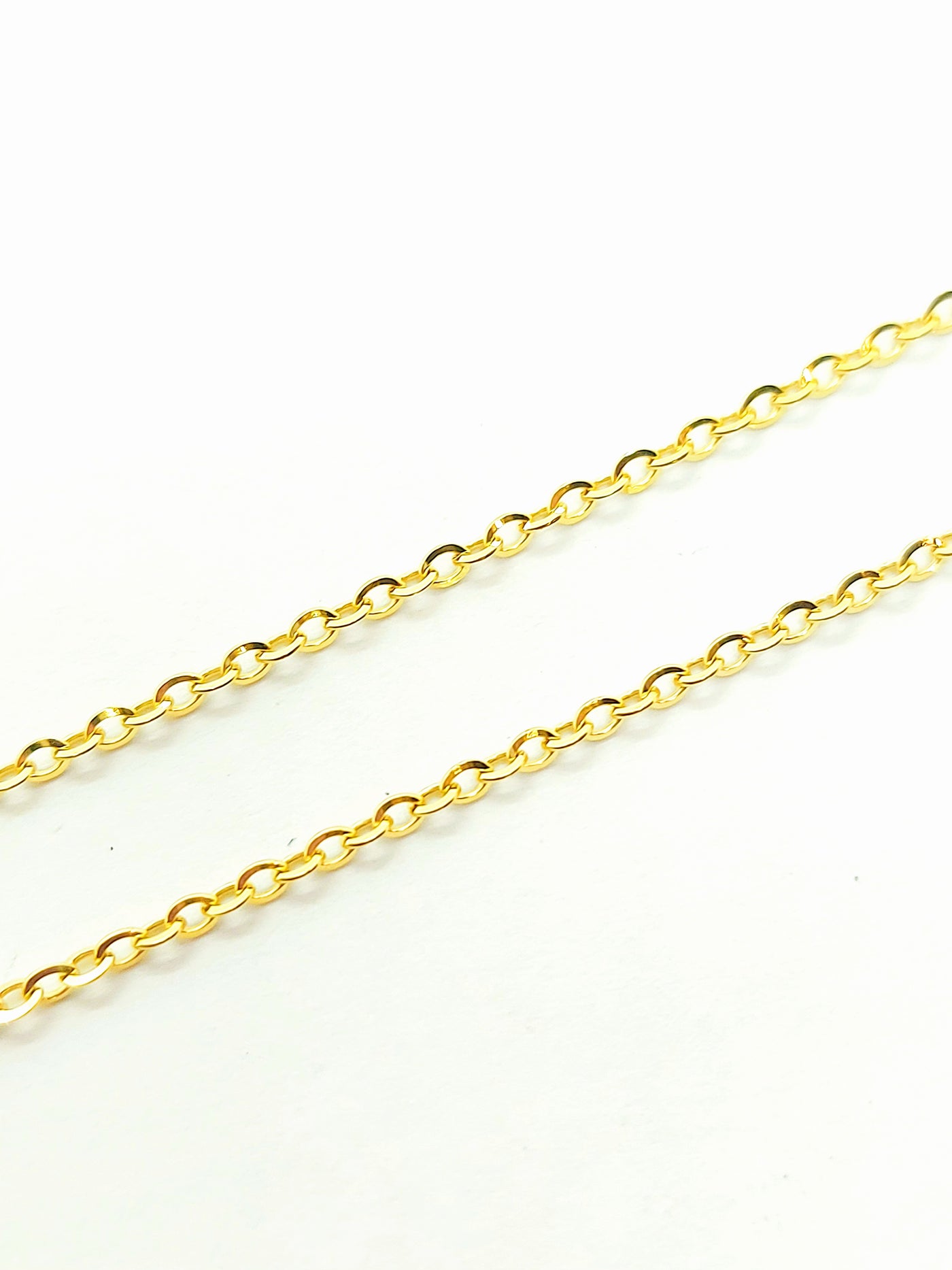 Rolo Chain Necklace Solid 10k Gold