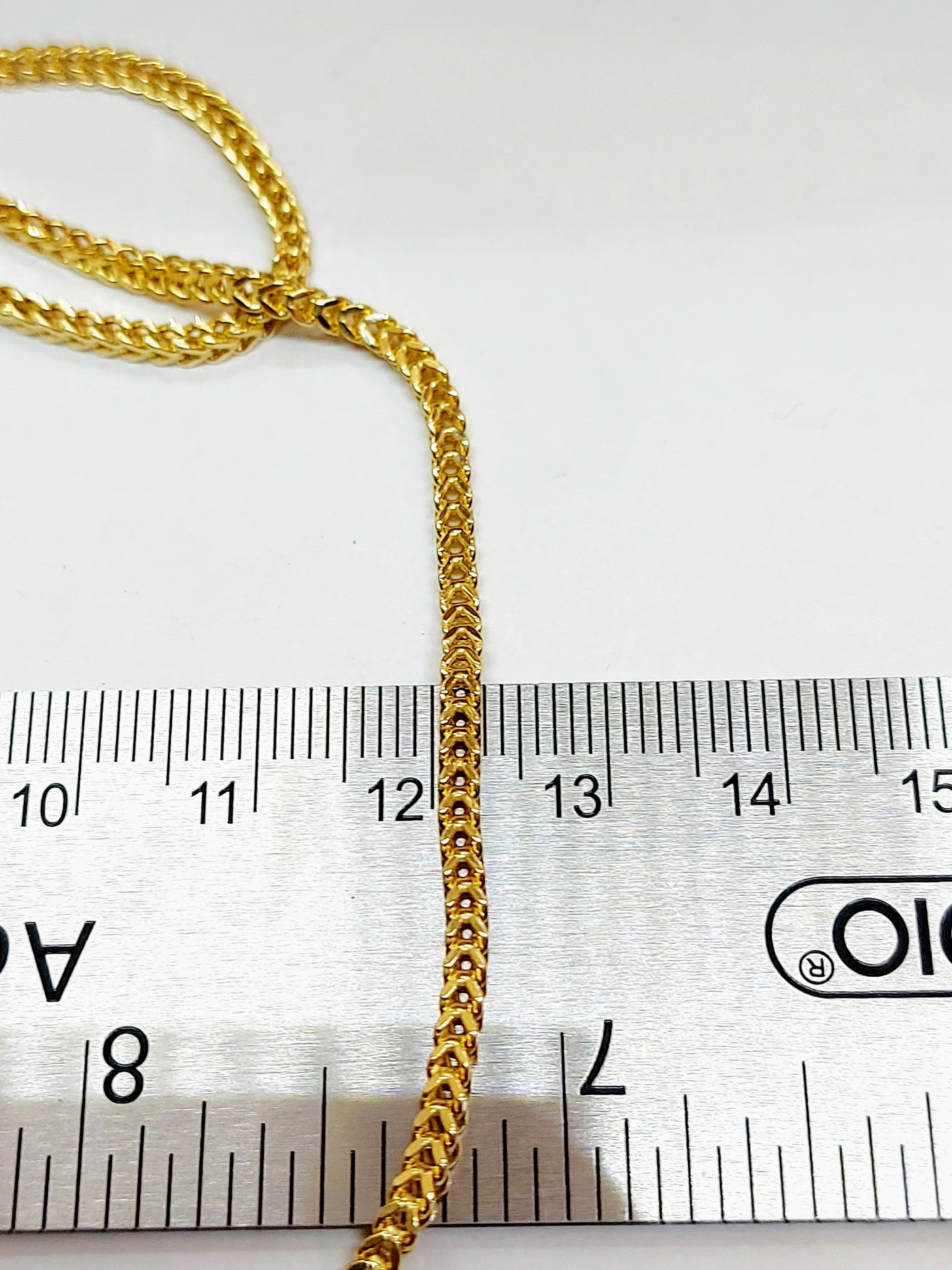 Franco Chain Necklace 10k Yellow Gold