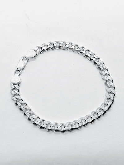 Cuban Bracelet Sterling Silver 925 Italy