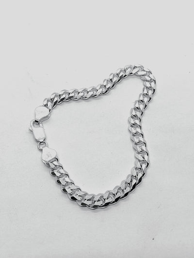 Cuban Bracelet Sterling Silver 925 Italy