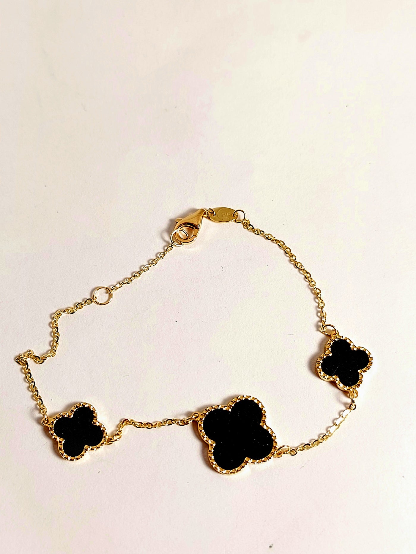 Black Clover leaf Bracelet