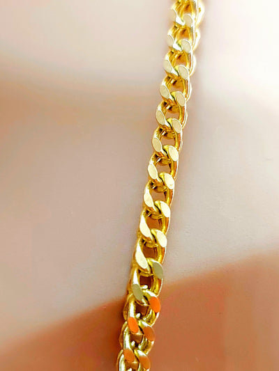 Solid 10K Italian Gold Franco Box Chain 1.5mm 2mm 2.5mm 3mm 4mm 4.5mm Ladies Gold Chain, Man Gold Chain, Diamond-Cut 10K Gold Franco Chain