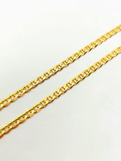 10k Gold Mariner Chain 3.6mm