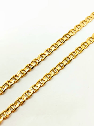 10k Gold Mariner Chain ~4mm