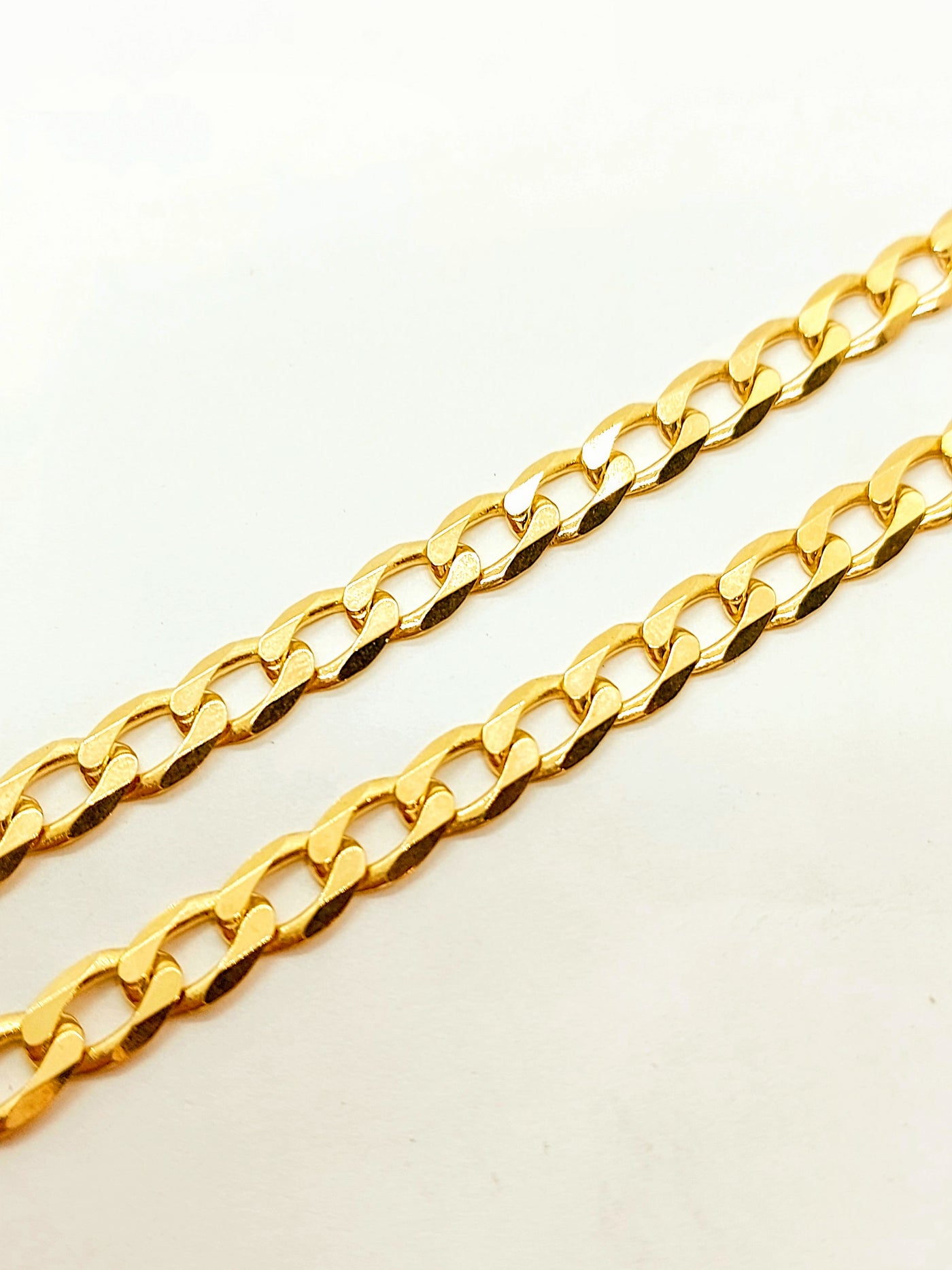 10k Gold Curb link Chain ~5.5mm