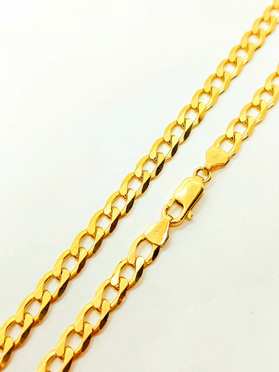 10k Gold Curb link Chain ~5.5mm