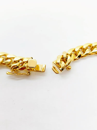 10k Gold Cuban chain ~7mm