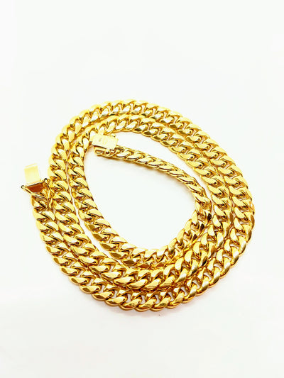 10k Gold Cuban chain ~6mm