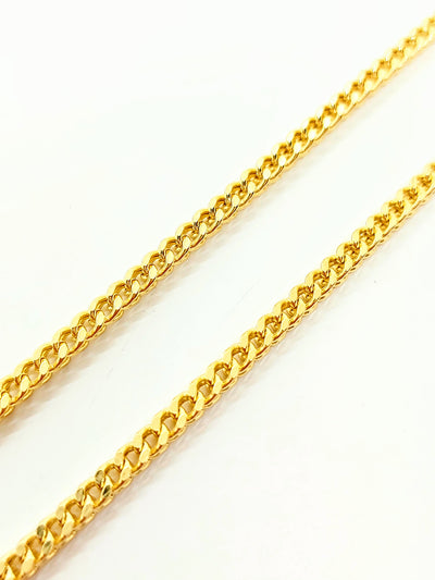 10k Gold Franco chain ~3mm