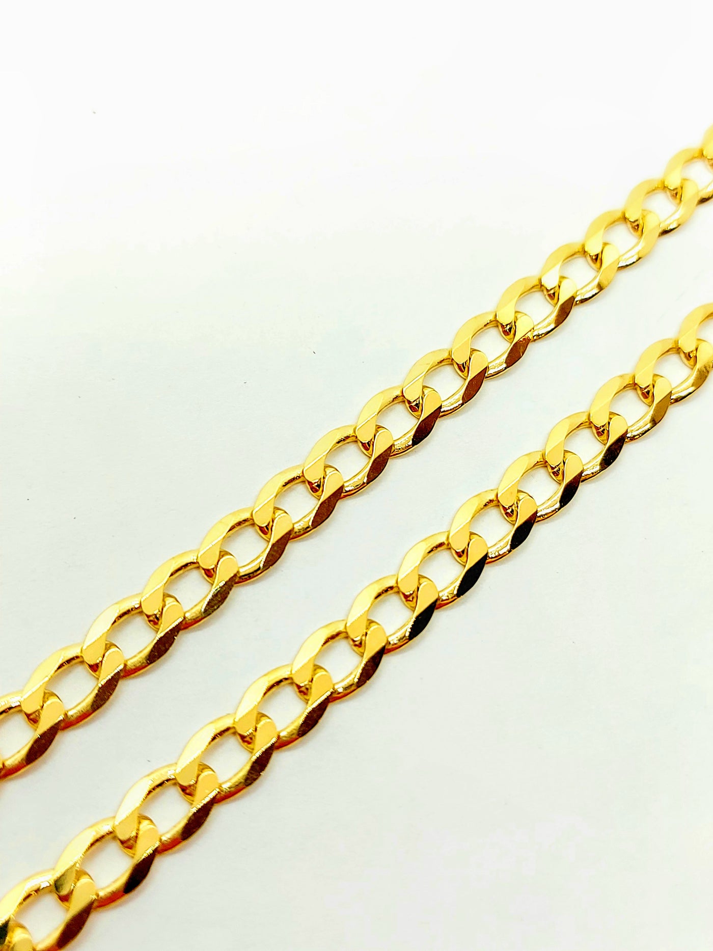 10k Gold Curb link Chain ~6mm