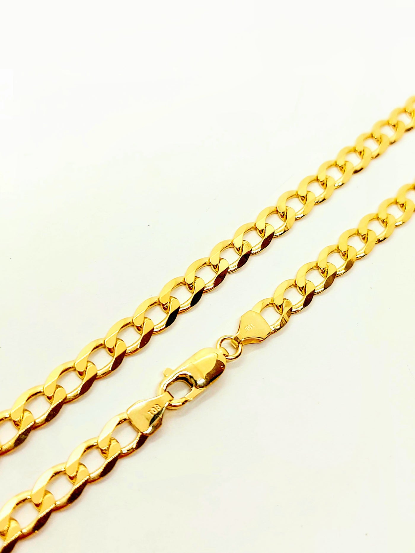 10k Gold Curb link Chain ~6mm