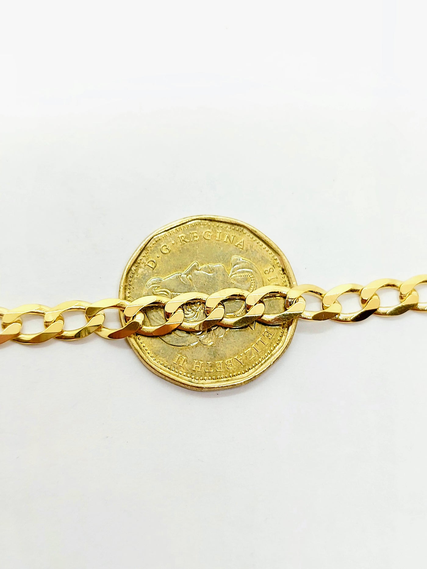 10k Gold Curb link Chain ~6mm