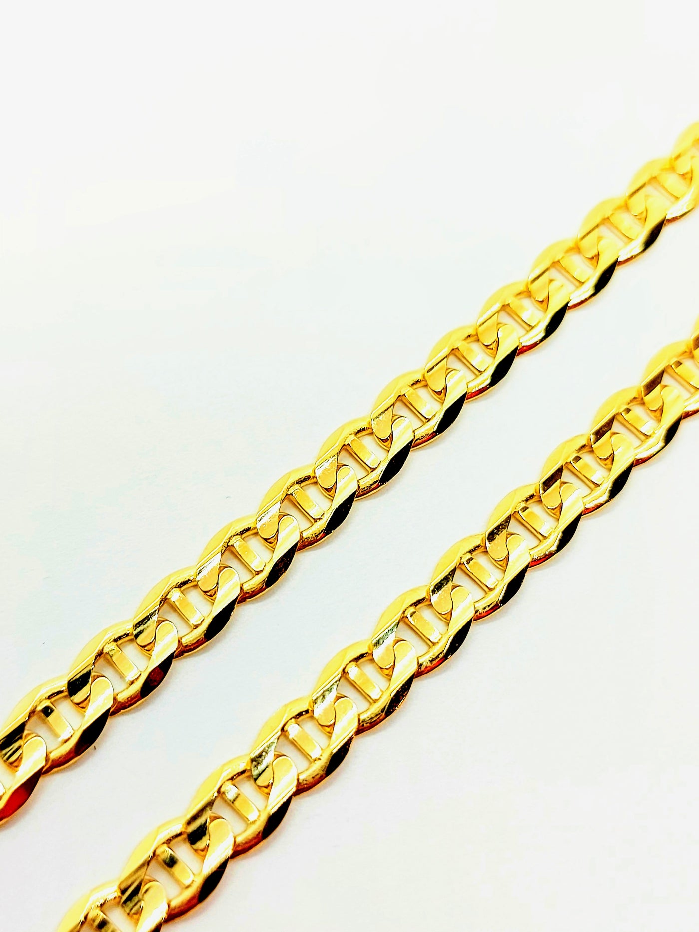 10k Solid Gold Mariner Chain ~6mm