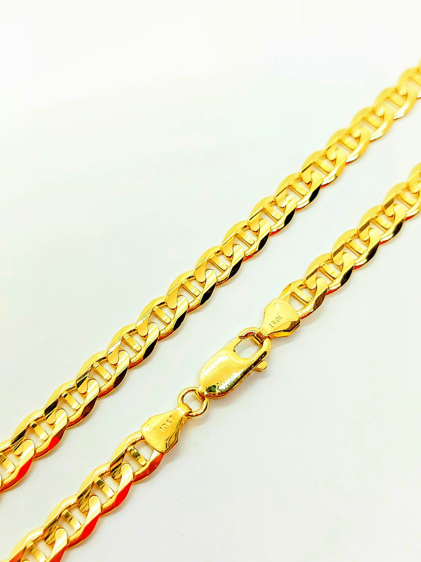 10k Solid Gold Mariner Chain ~6mm