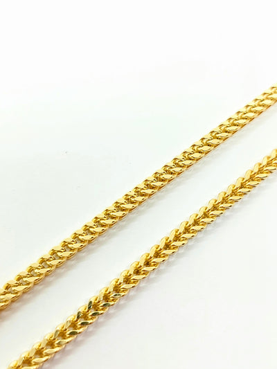 10k Gold Franco chain ~4mm