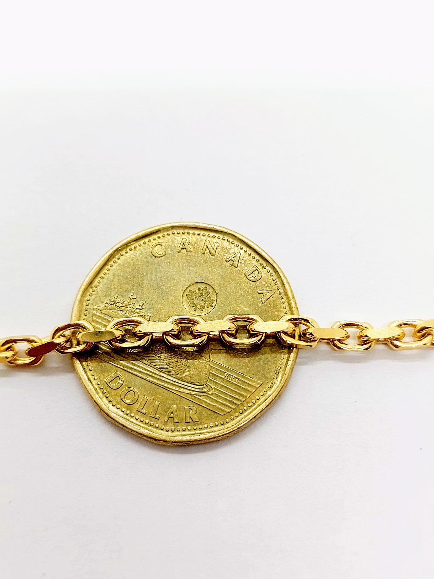 10k Solid Gold Cable chain