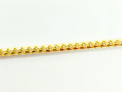 10k Solid Gold Franco chain 2.7mm