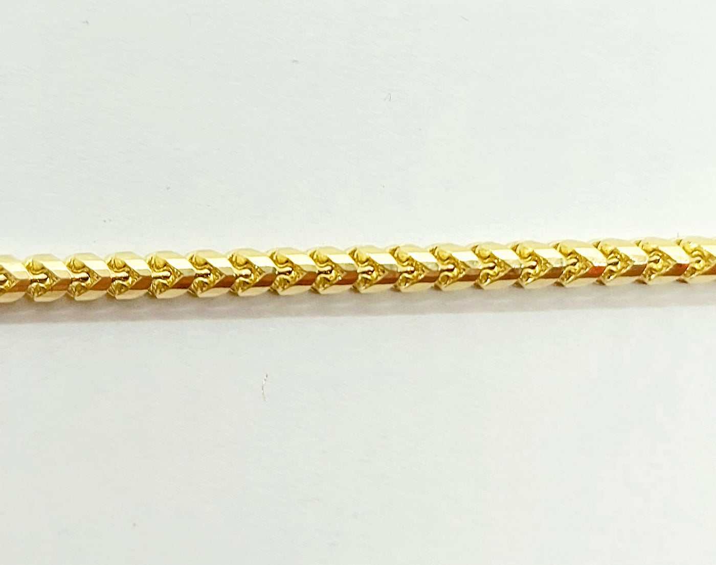 10k Solid Gold Franco chain 2.7mm