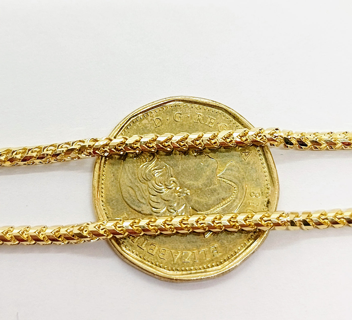 10k Solid Gold Franco chain 2.7mm