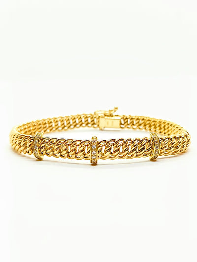 10k Gold Braid bracelet