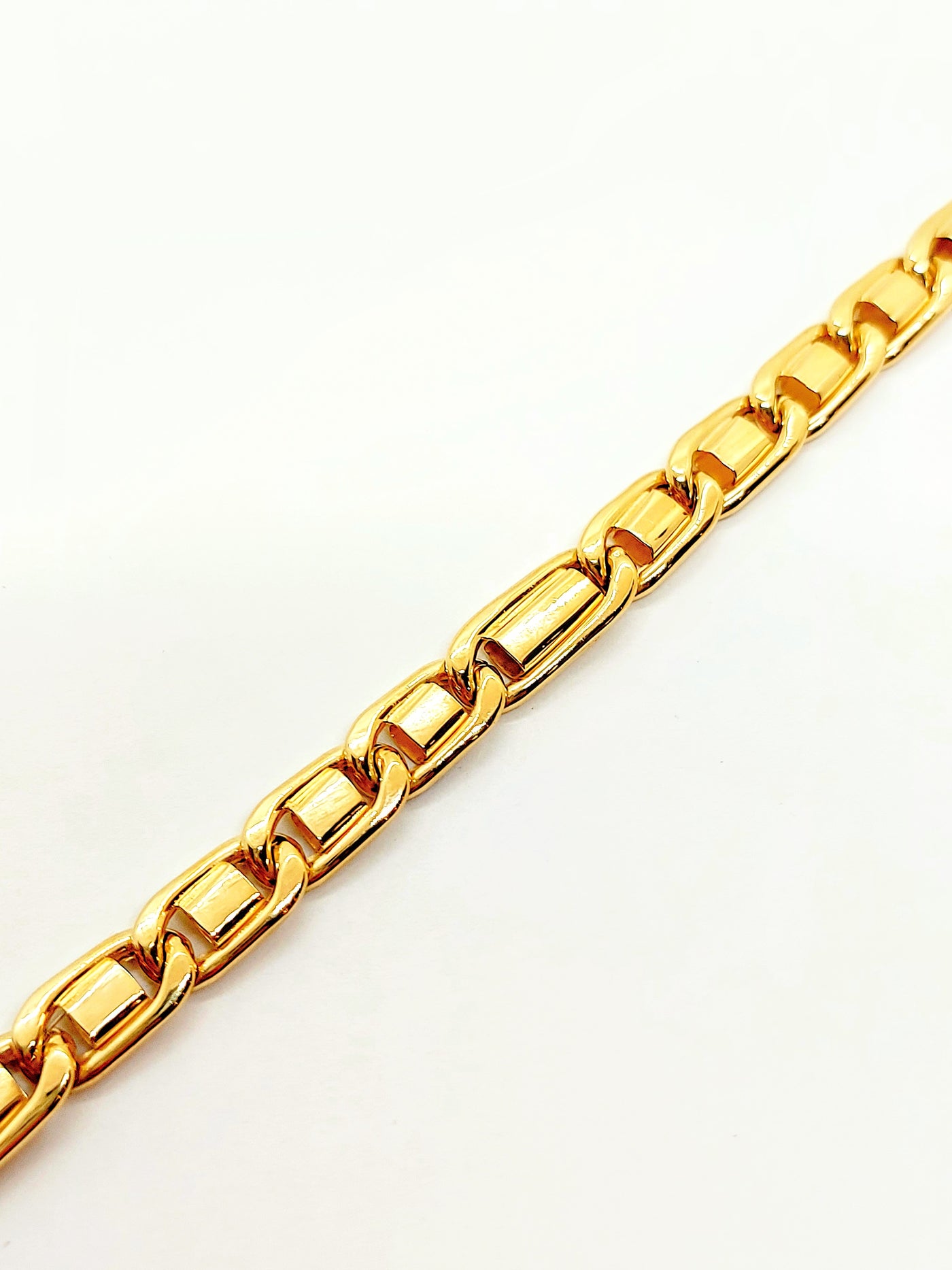 10k Gold full Figaro Bracelet