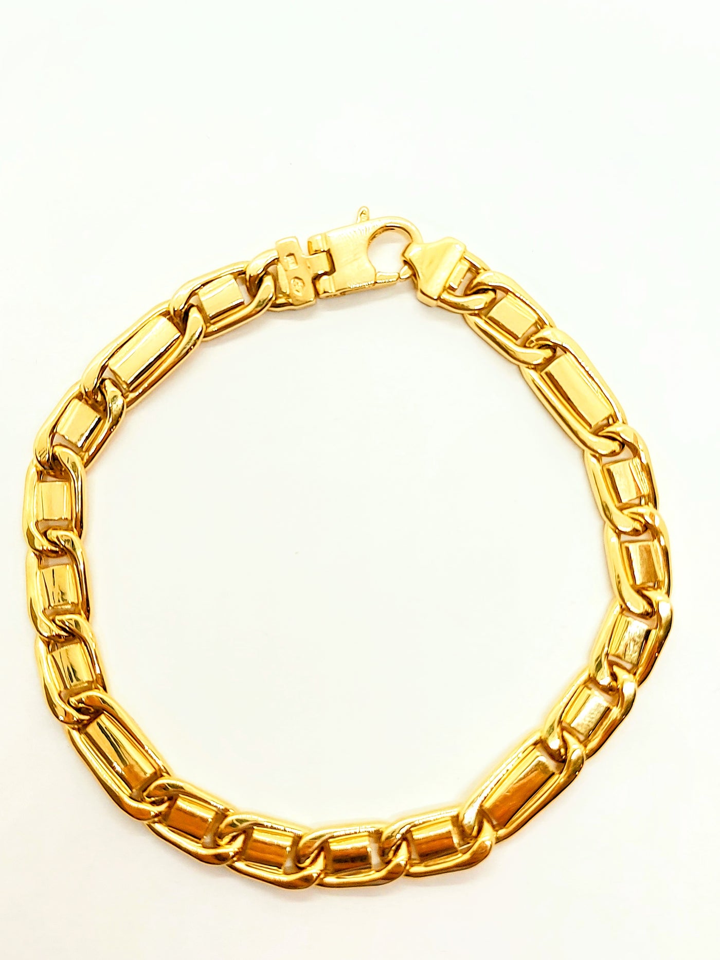 10k Gold full Figaro Bracelet