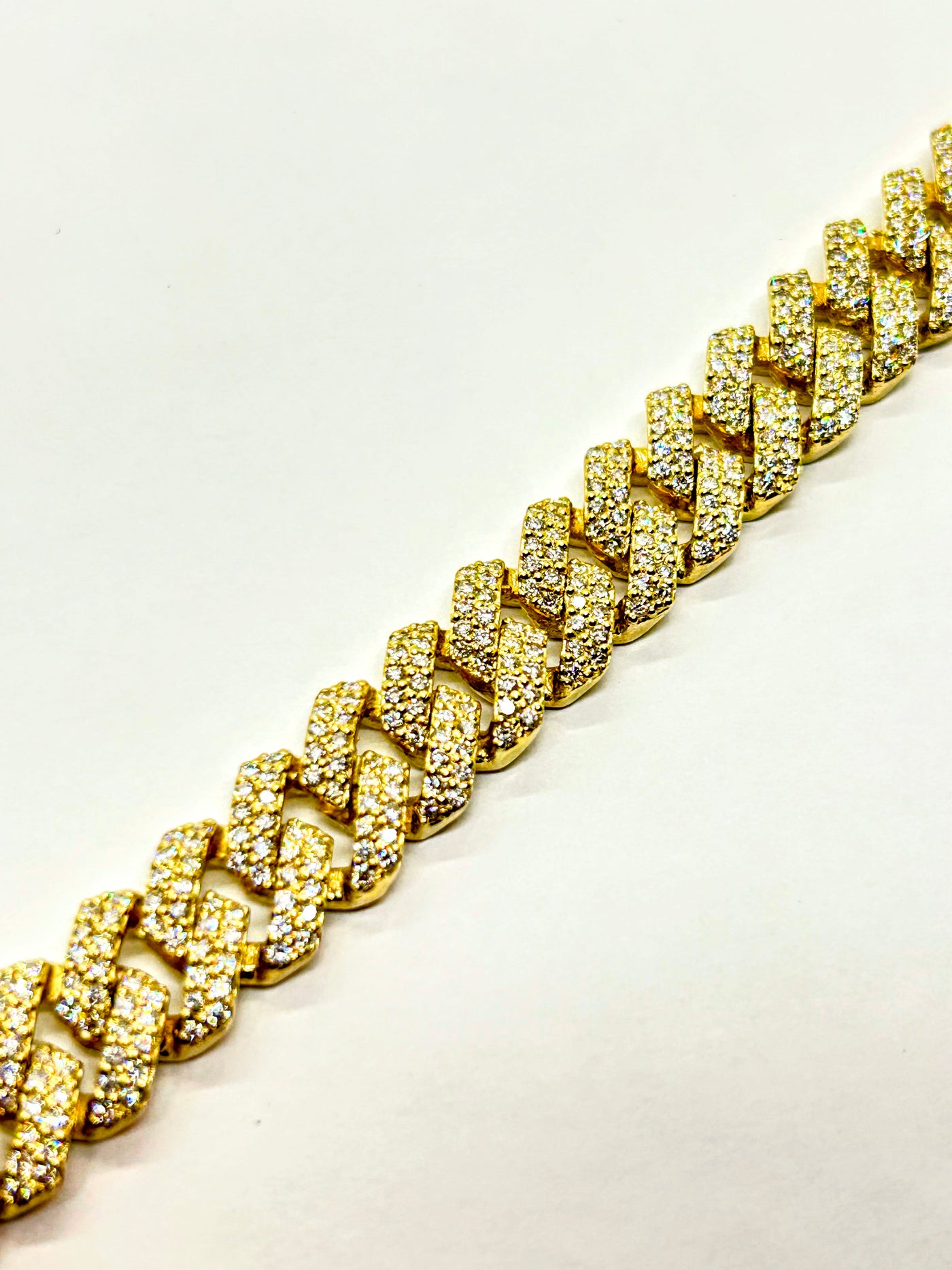 Diamond Cuban Bracelet 10mm