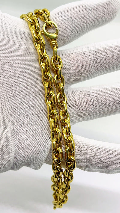 10k Italian gold Cable Necklace