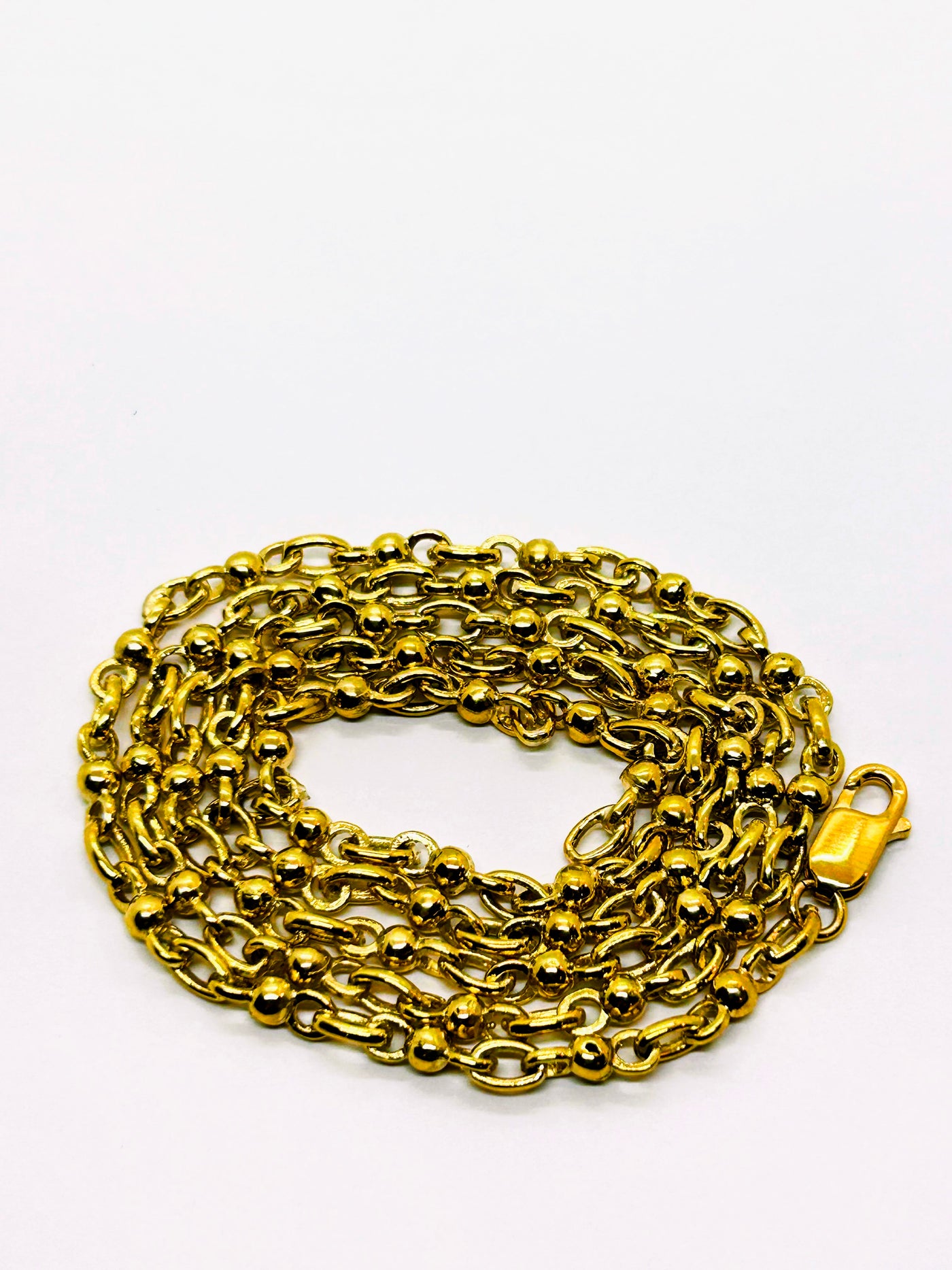 10k Solid gold handmade chain