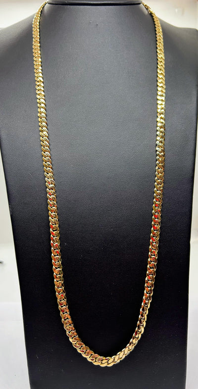 10k solid Cuban chain 60$/gram 6.5mm