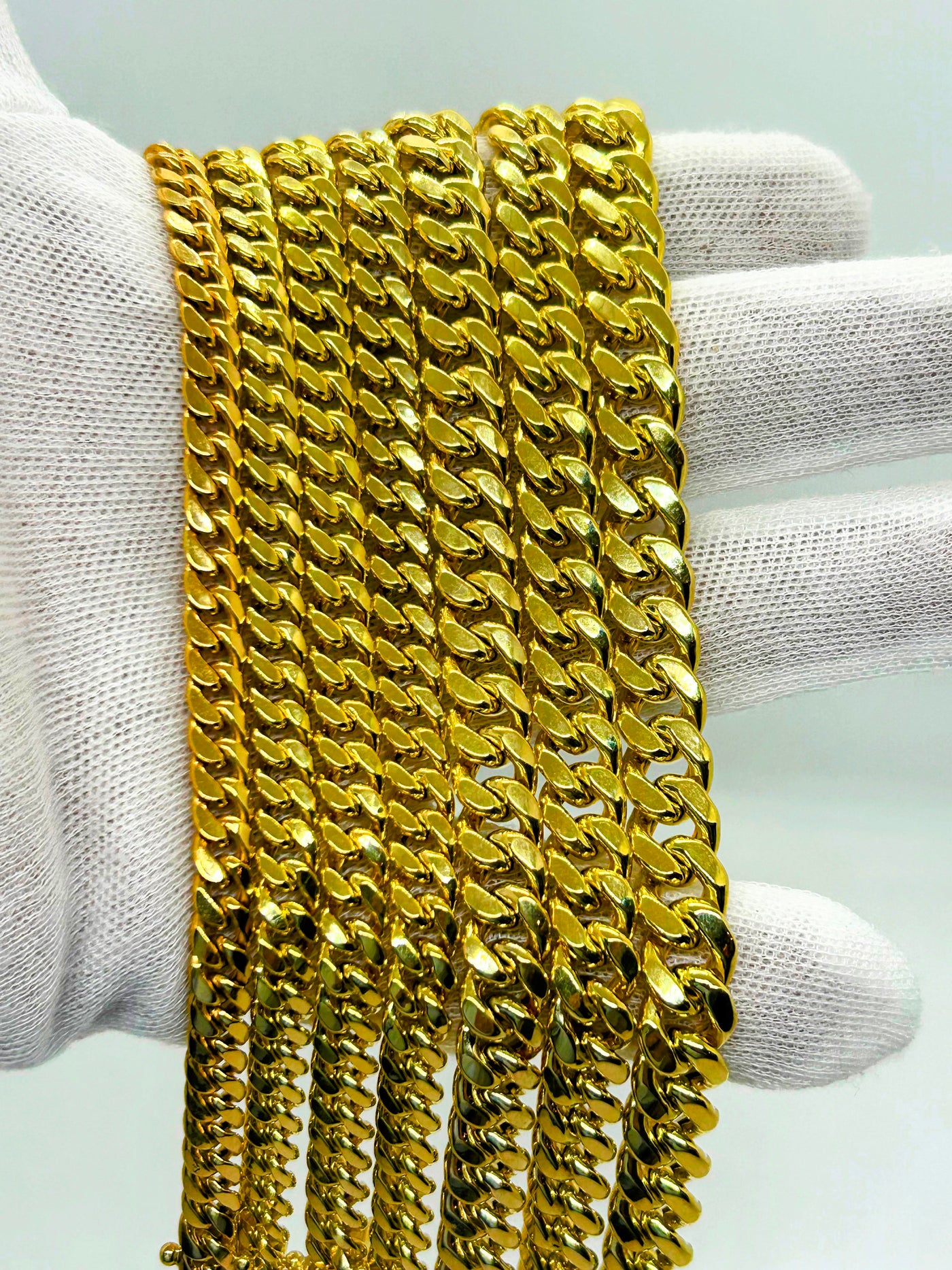 10k Gold Miami Cuban Bracelet, Real 10K Yellow Gold Miami Cuban Chain Bracelet, Men and Women Bracelet, 10k Gold Bracelet, 10k Gold Miami