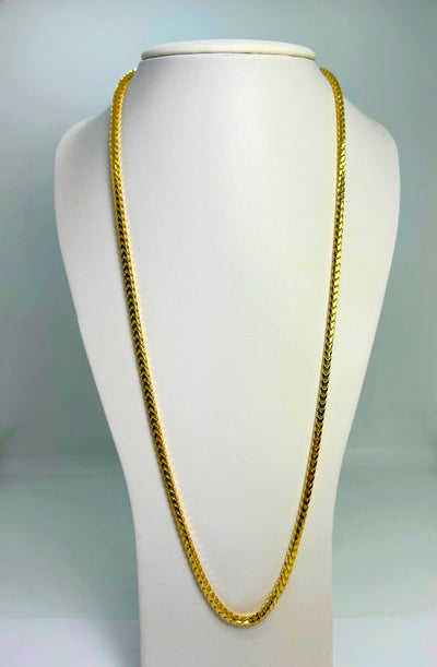 10k Solid Gold Franco chain 2.5mm