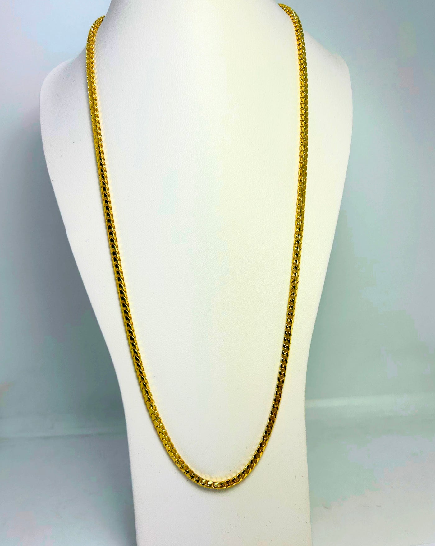 10k Solid Gold Franco chain 2.5mm