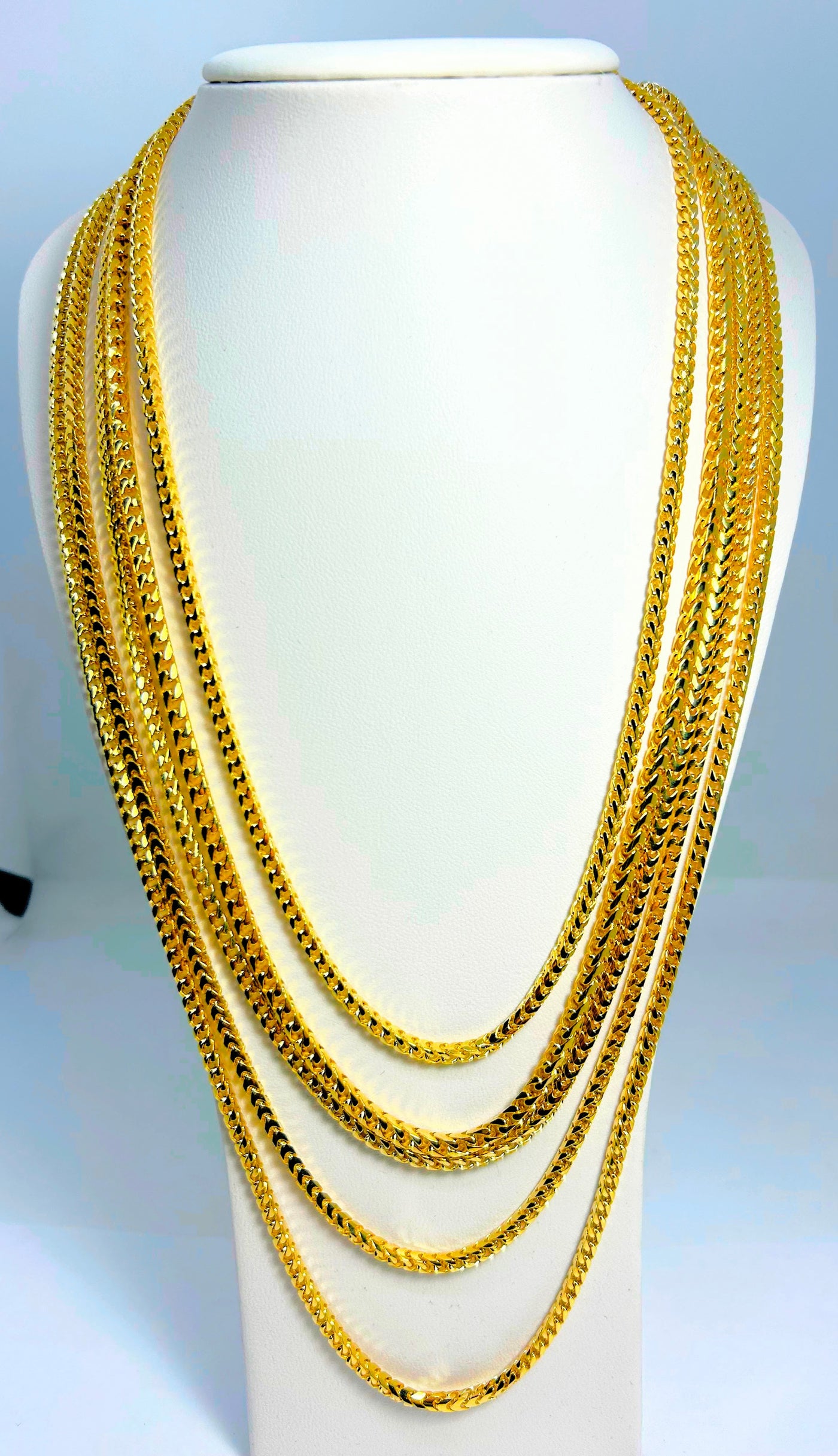 10k Solid Gold Franco chain 2.5mm