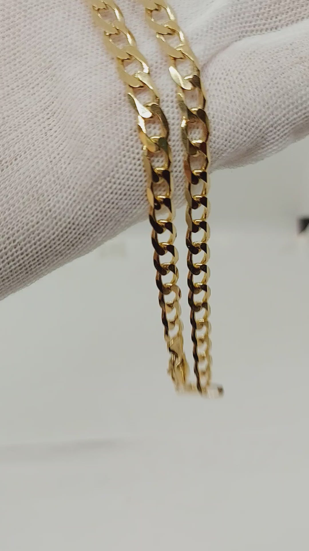 10k Gold Curb link Chain ~5.5mm