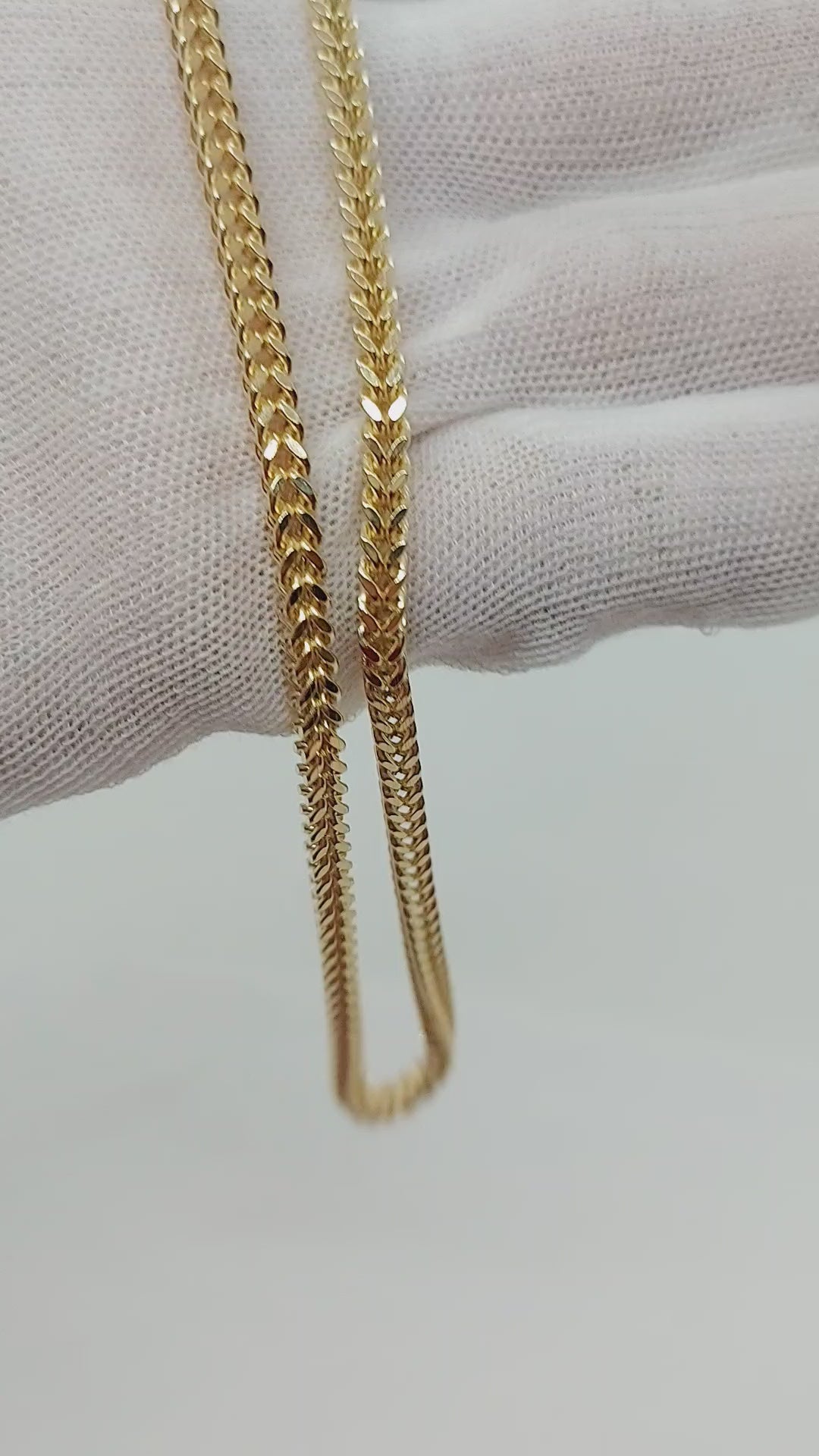 10k Gold Franco chain ~4mm