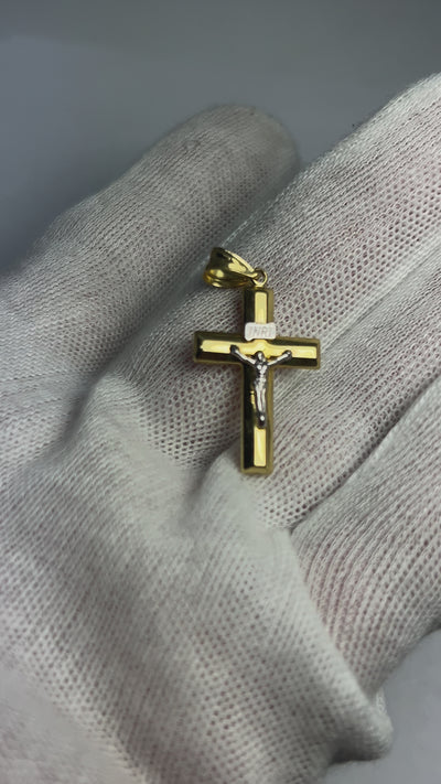 10k gold Cross pendant