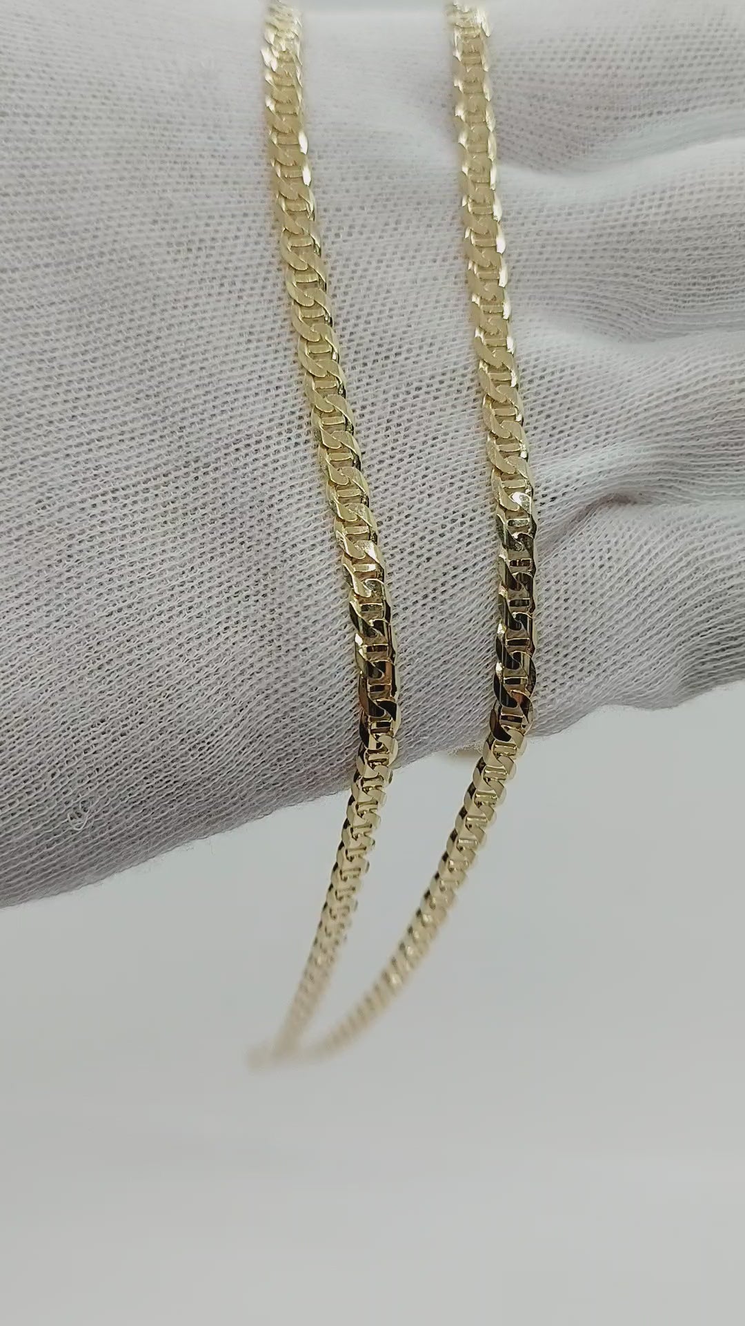 10k Gold Mariner chain ~4.5mm