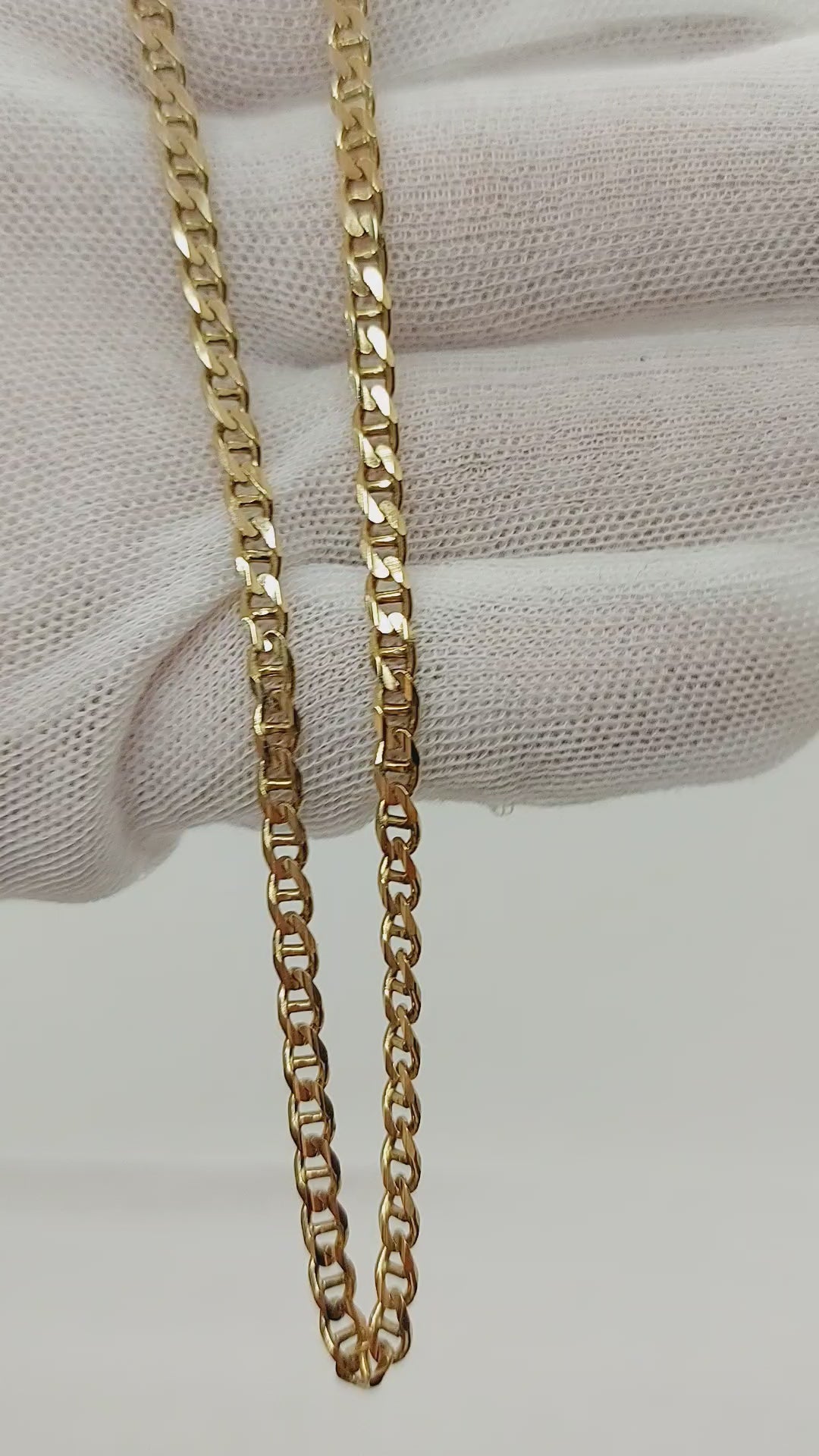 10k Gold Mariner Chain ~4mm