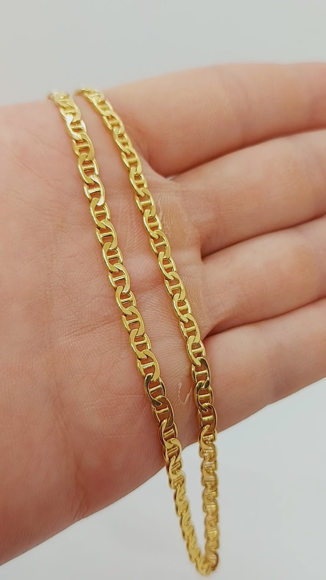 Gucci/Mariner Italian 10k gold chain