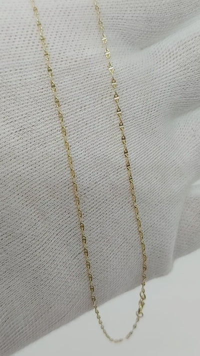 Necklace Chain for women 10k Solid Gold