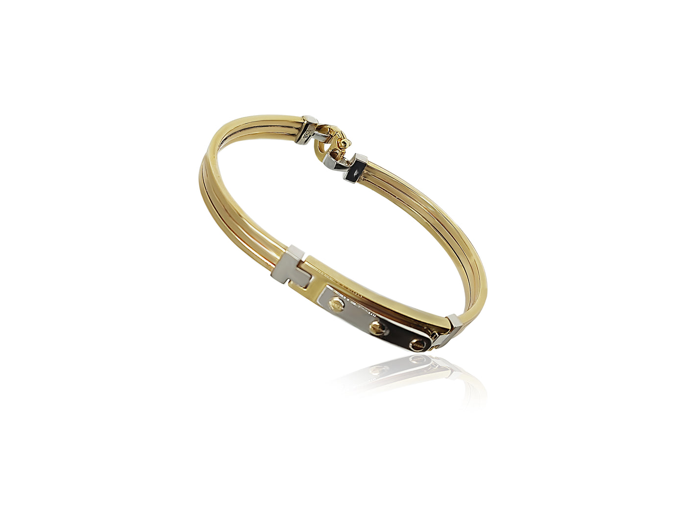 10k Gold Bangle Bracelet