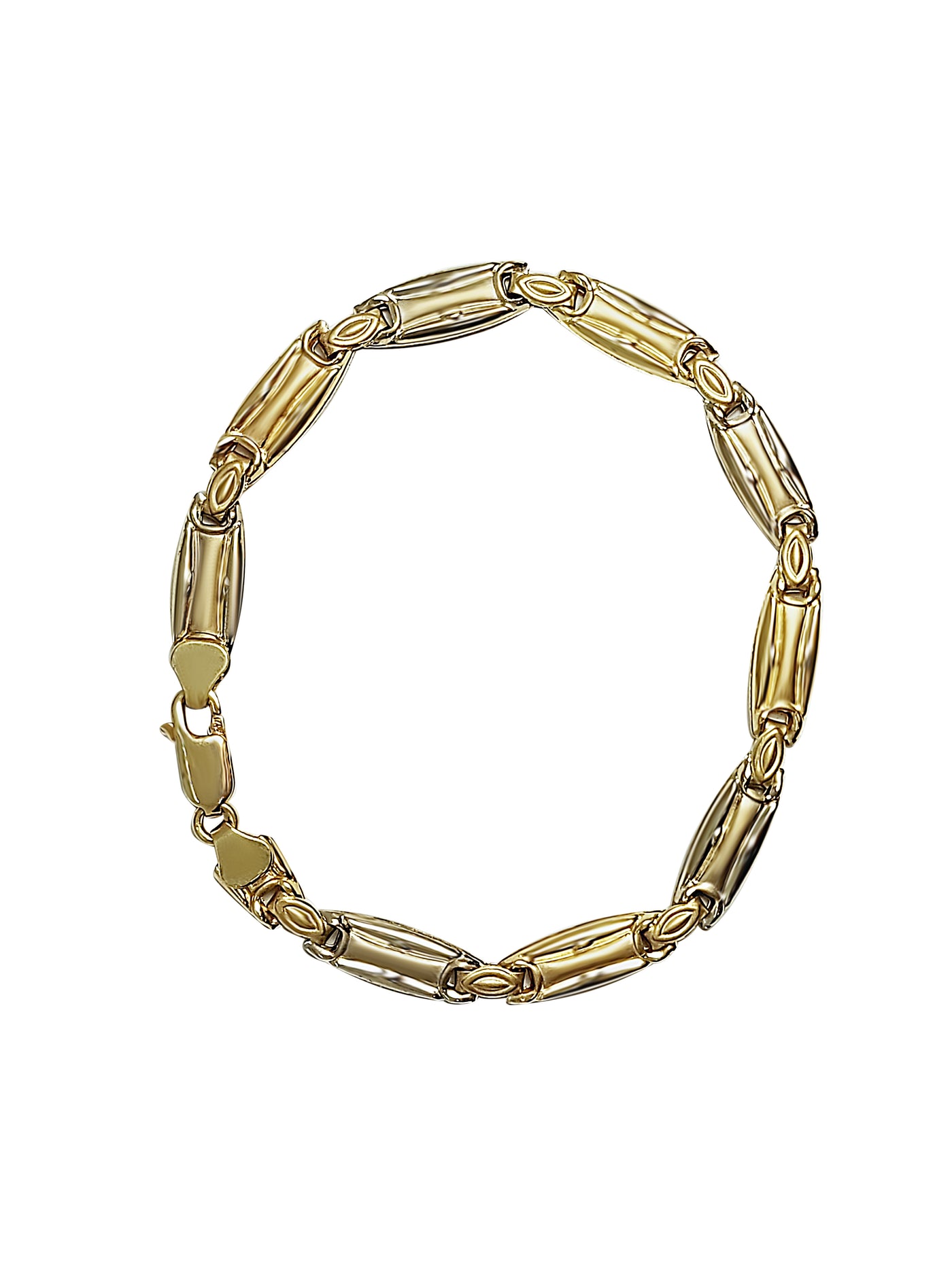 10k Gold Bracelet 2 tone