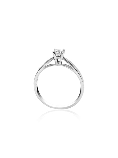 Solitaire Engagement Ring with 0.15ct diamond