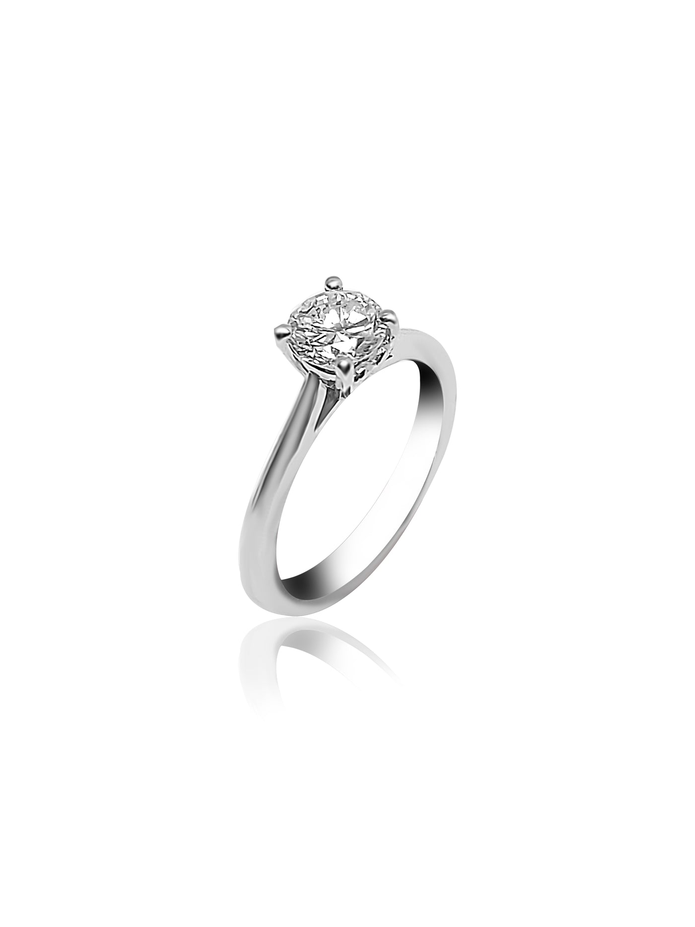 Solitaire Engagement Ring with 0.90ct diamond