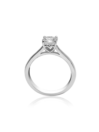 Solitaire Engagement Ring with 0.90ct diamond