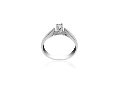 Solitaire Engagement Ring with 0.10ct diamond