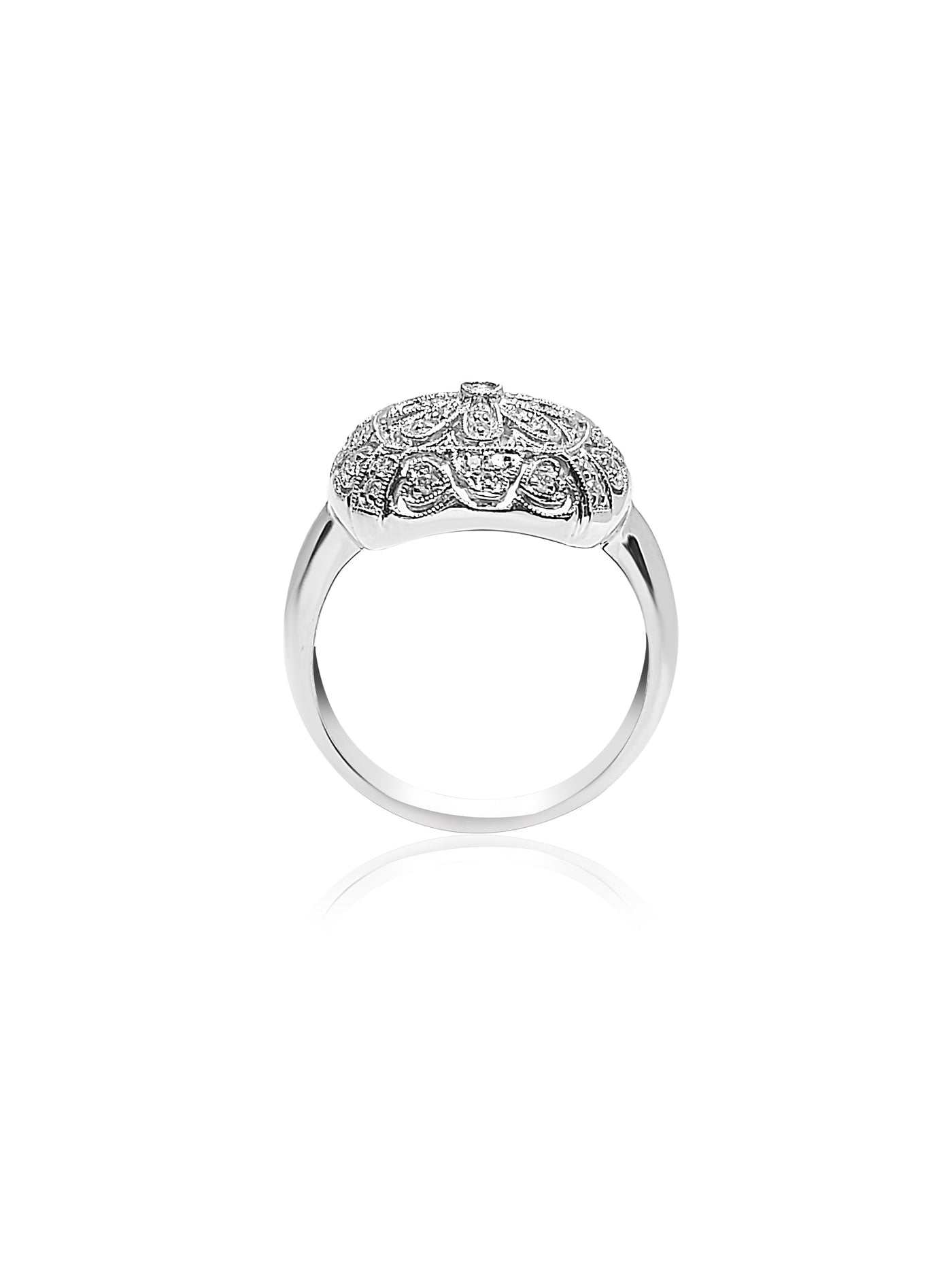 Fancy Ring with 0.35ct Diamonds